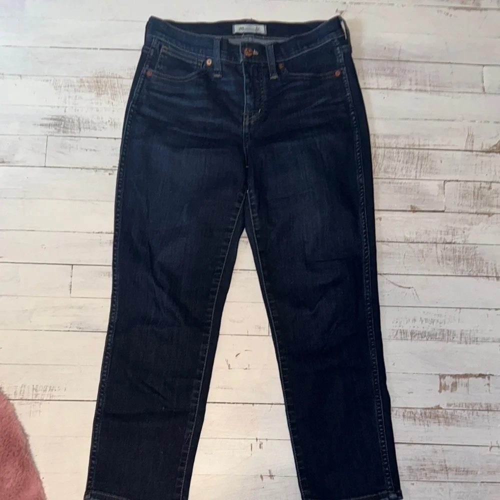 Madewell Blue Straight Jeans Timeless Style